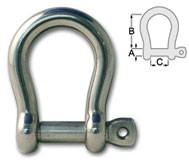 Forged Bow Shackles