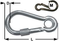 Screw Gate S/S 316 without Eye