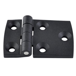 Short Sided Plastic Hinges