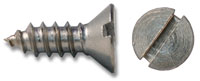 Self Tapping Screws - Slotted Countersunk