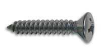 Pre-Pack Pozi Raised Countersunk Self Tapping Screws A4