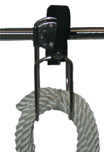 Stainless Steel Rope Holder - Rail Mounted