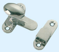 Chrome Plated Rotating Door Latch 