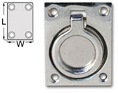 Pull Ring - Chrome Plated Brass